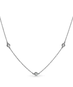 By The Yard Necklace (Silver)